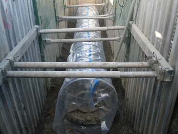 φ800NS形管布設工事